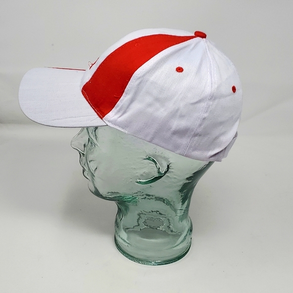 CANADA BASEBALL CAP TRUCKER HAT ADJUSTABLE BLACK WHITE RED - Picture 3 of 7